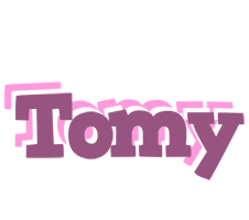 Tomy relaxing logo