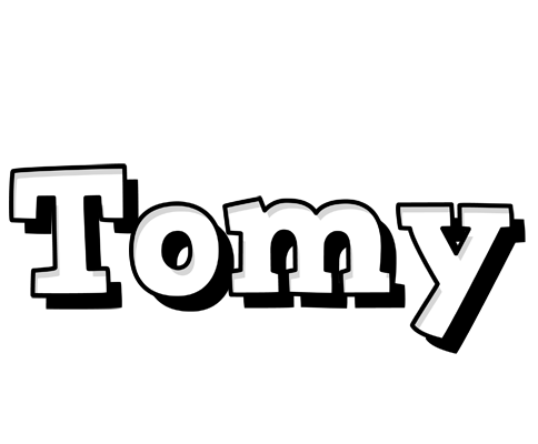 Tomy snowing logo