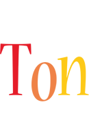 Ton birthday logo