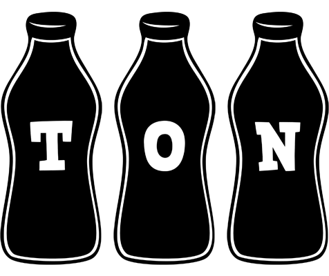 Ton bottle logo
