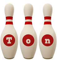 Ton bowling-pin logo