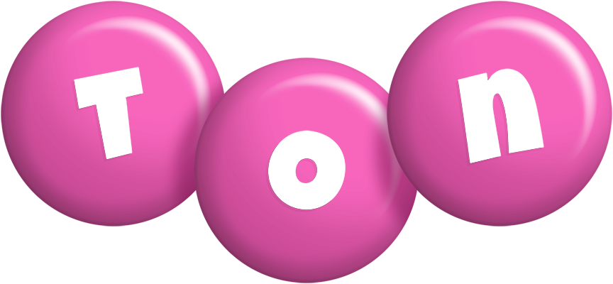 Ton candy-pink logo