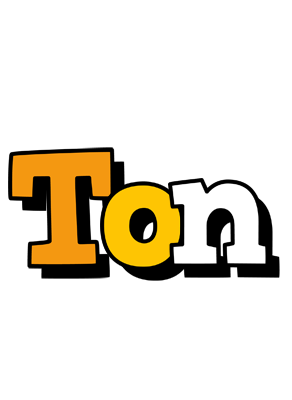 Ton cartoon logo