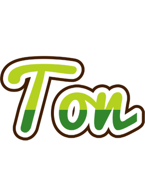 Ton golfing logo