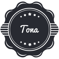 Tona badge logo
