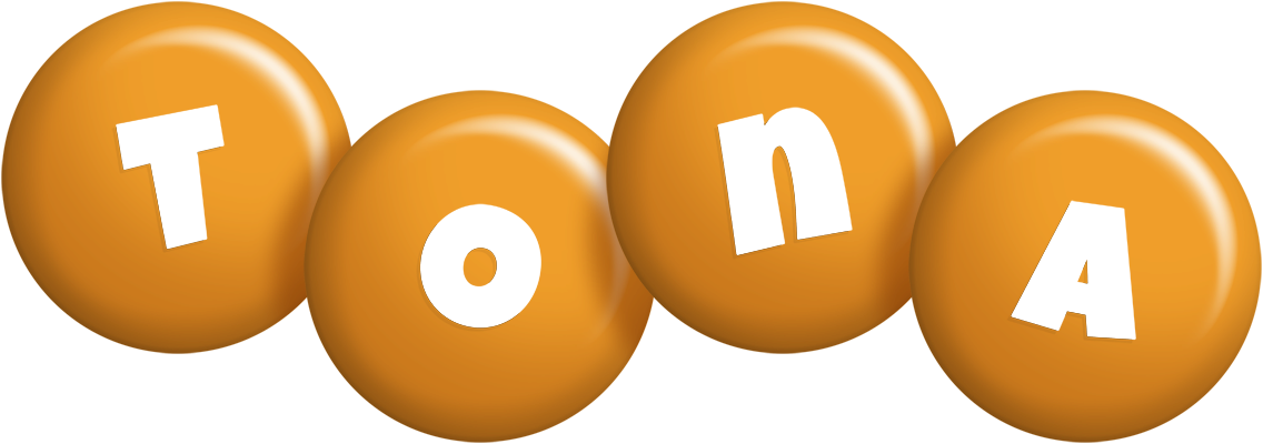 Tona candy-orange logo