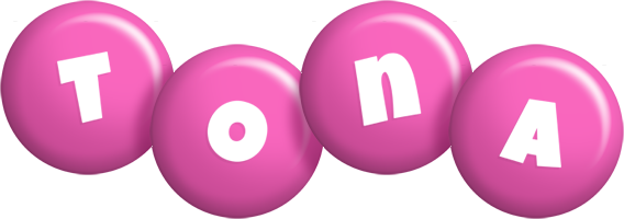 Tona candy-pink logo