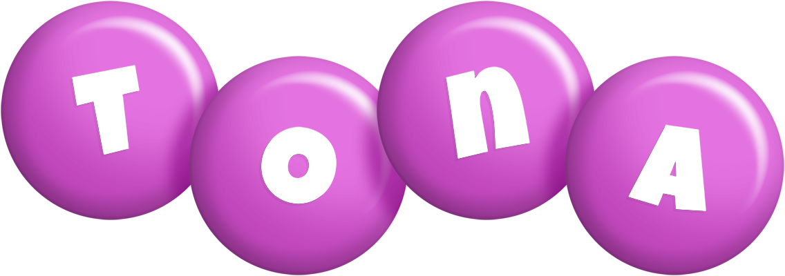 Tona candy-purple logo