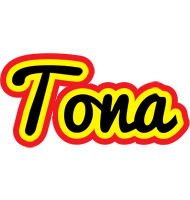 Tona flaming logo
