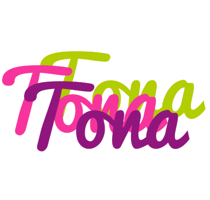 Tona flowers logo