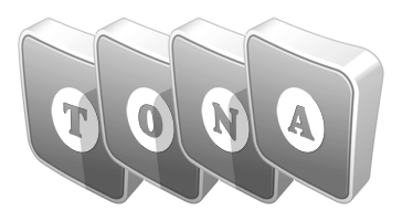 Tona silver logo