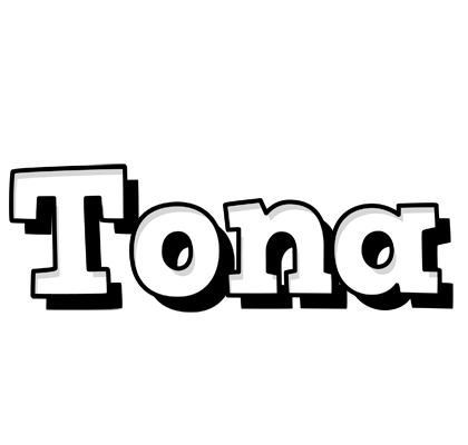 Tona snowing logo
