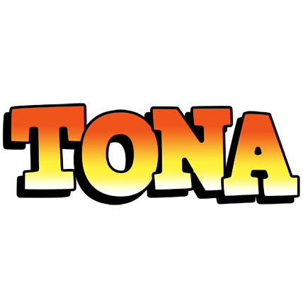Tona sunset logo
