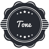 Tone badge logo