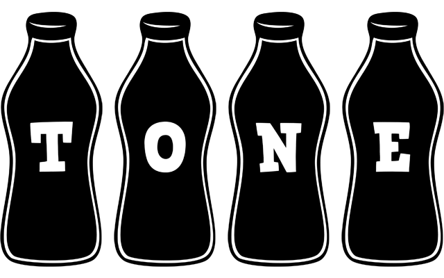 Tone bottle logo