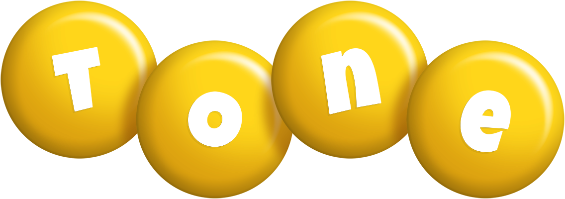 Tone candy-yellow logo