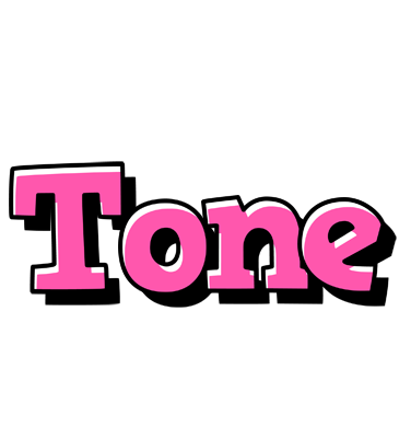 Tone girlish logo