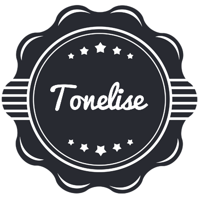 Tonelise badge logo