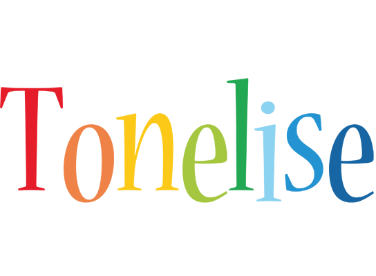 Tonelise birthday logo