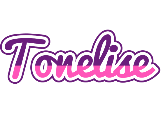 Tonelise cheerful logo