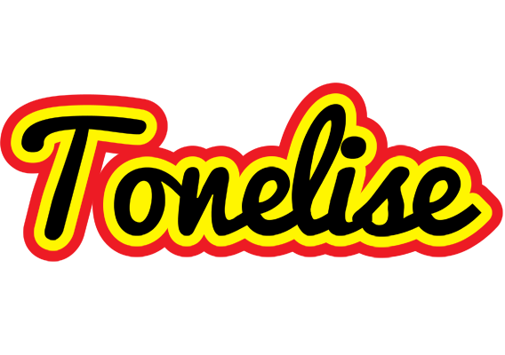 Tonelise flaming logo