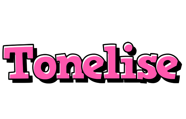 Tonelise girlish logo