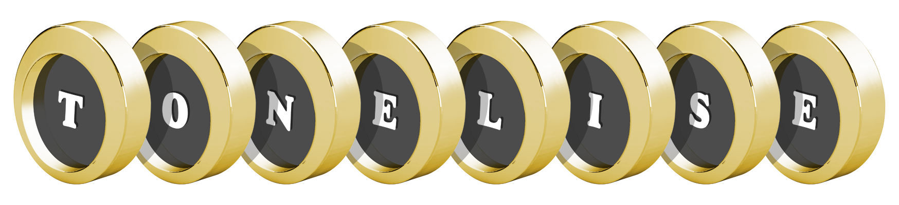 Tonelise gold logo