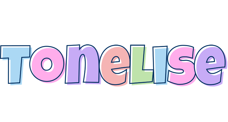 Tonelise pastel logo