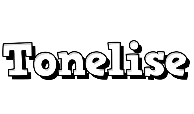 Tonelise snowing logo
