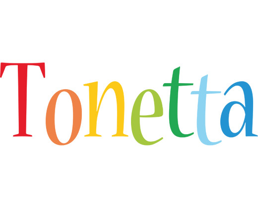 Tonetta birthday logo