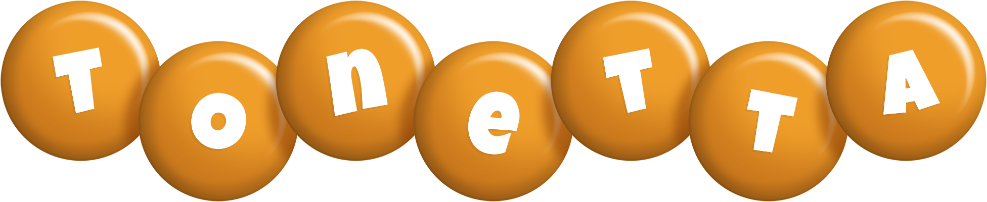 Tonetta candy-orange logo