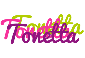 Tonetta flowers logo