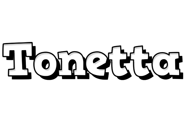 Tonetta snowing logo