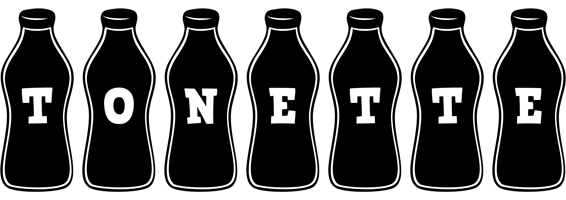 Tonette bottle logo