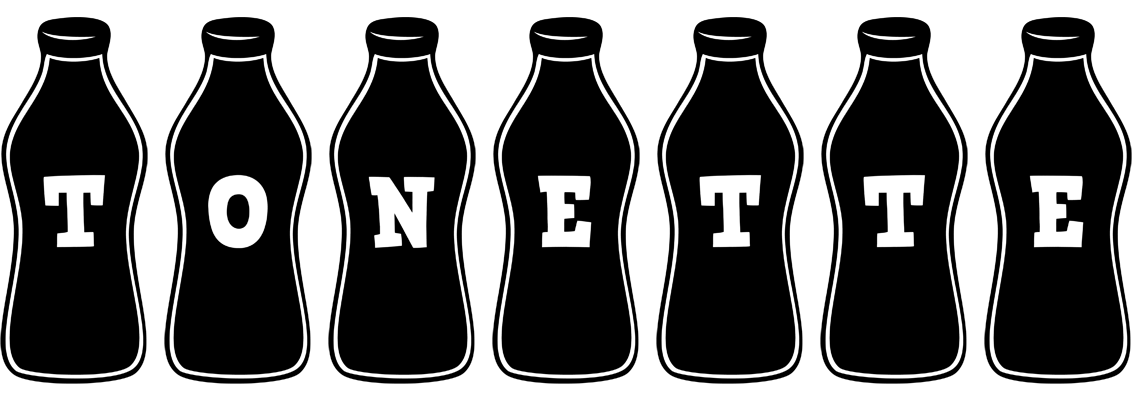 Tonette bottle logo