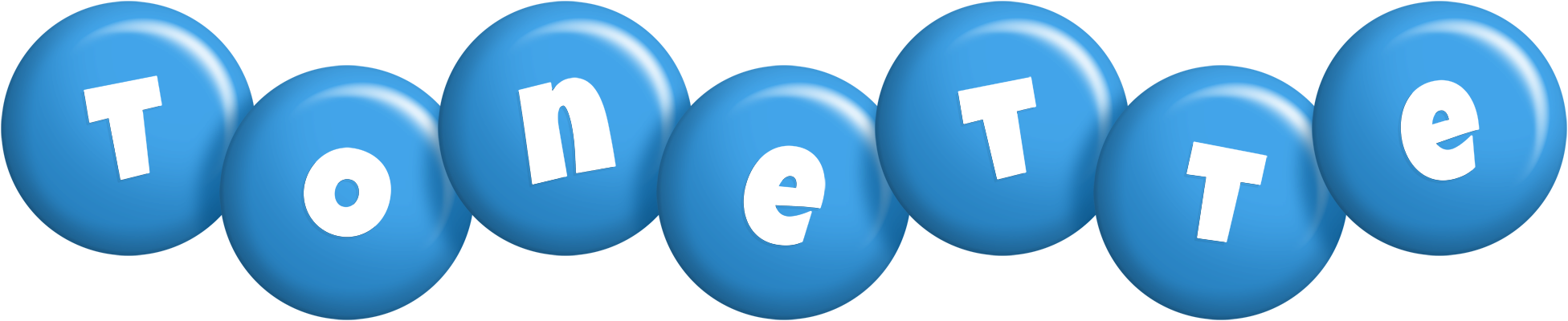 Tonette candy-blue logo