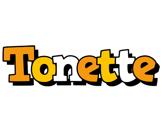 Tonette cartoon logo