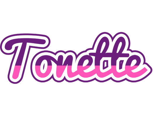 Tonette cheerful logo