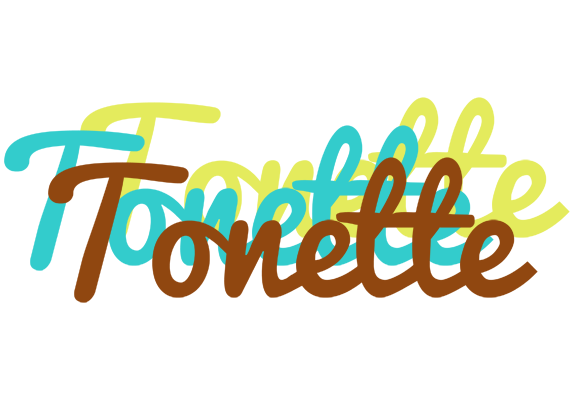 Tonette cupcake logo