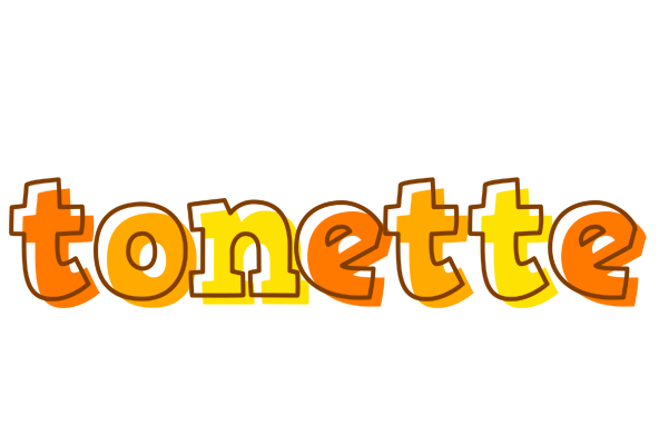 Tonette desert logo