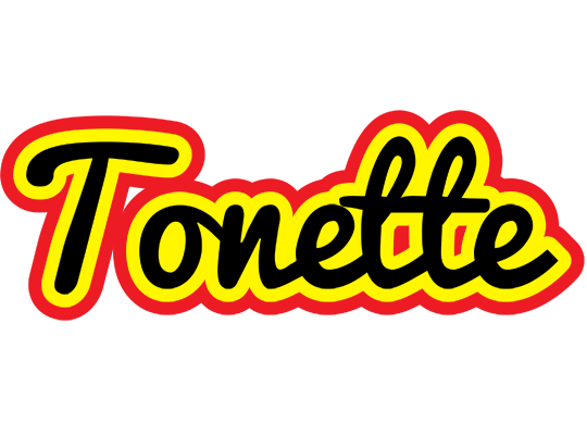 Tonette flaming logo