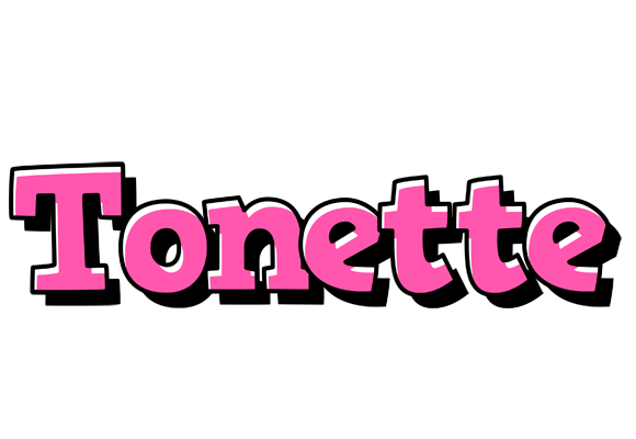 Tonette girlish logo