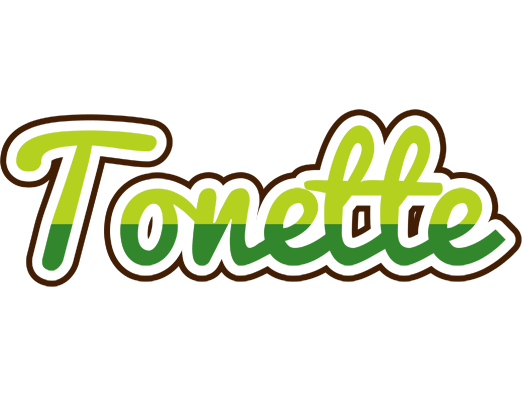 Tonette golfing logo