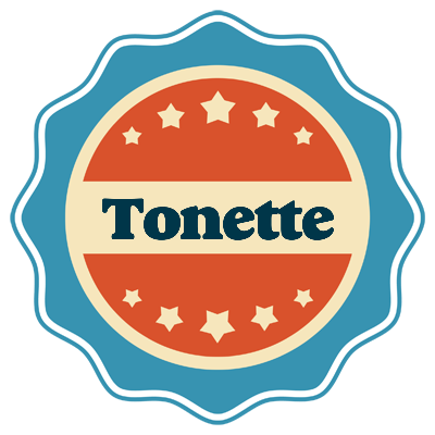 Tonette labels logo
