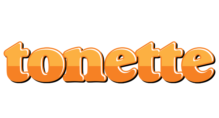 Tonette orange logo