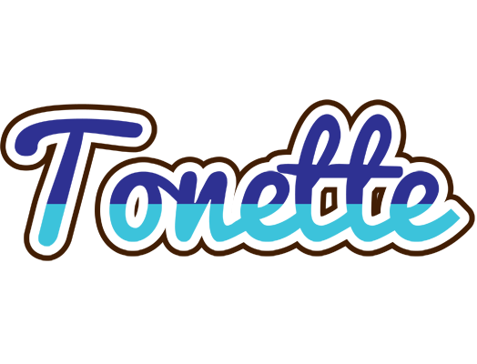 Tonette raining logo