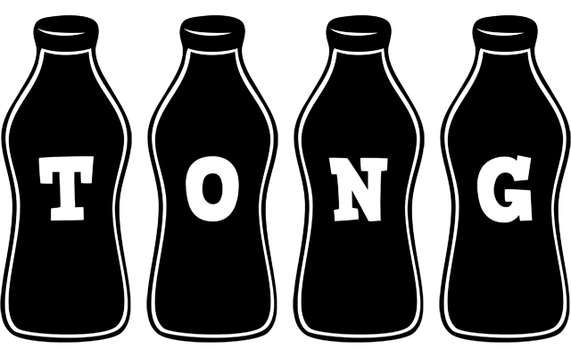 Tong bottle logo
