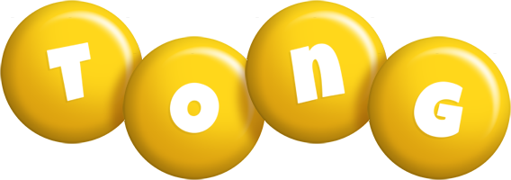 Tong candy-yellow logo