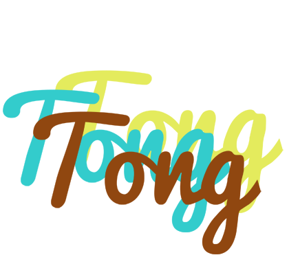 Tong cupcake logo