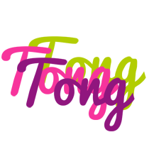 Tong flowers logo